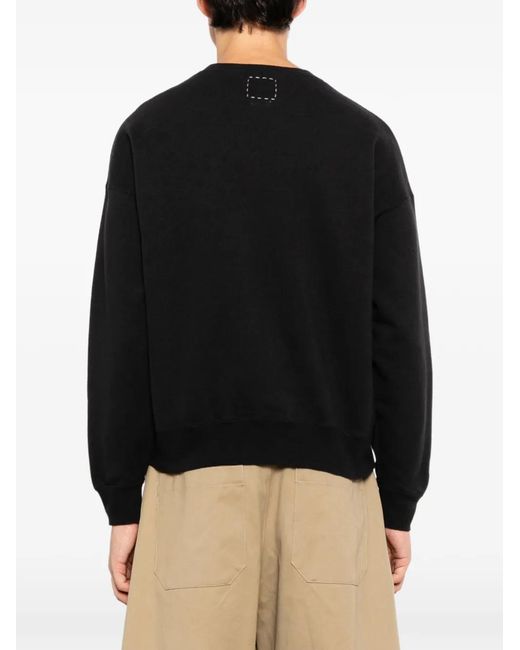 Visvim Black Ultimate Jumbo Sweater for men