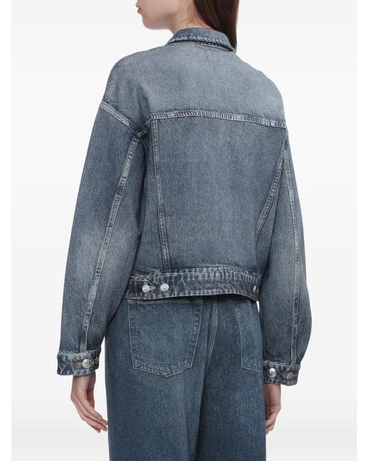 Rag & Bone Blue Chest-Pocket Jacket