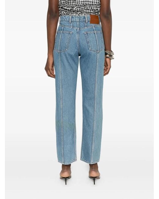 Viktor & Rolf Blue Five-Pocket Jeans