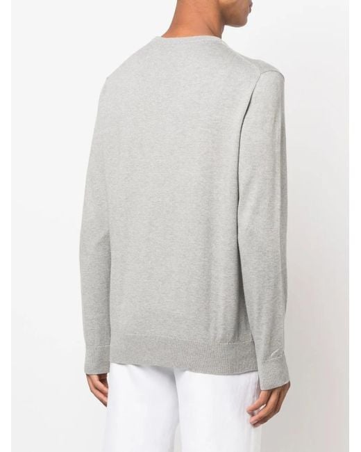 Polo Ralph Lauren Gray Logo Sweater for men