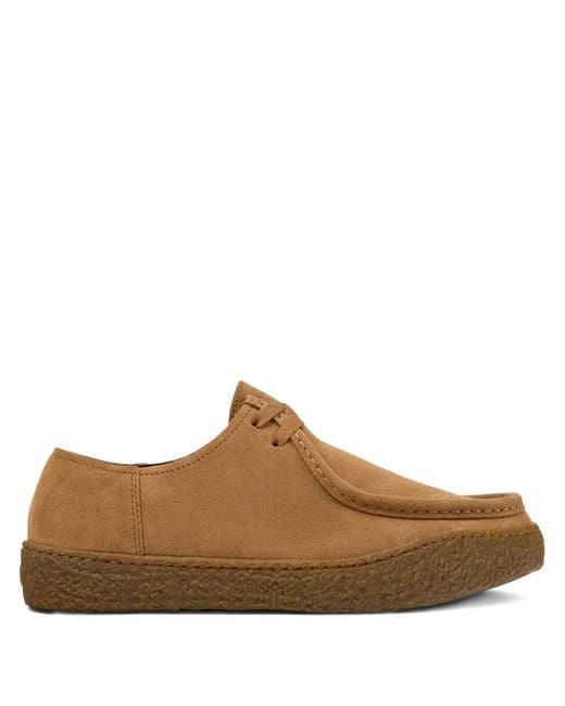 Camper Brown Peu Terreno Lace-Up Derby Shoes for men