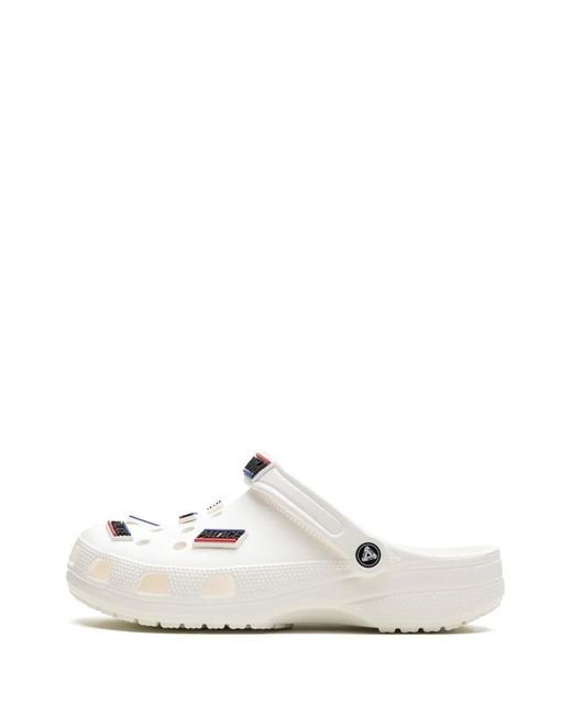 CROCSTM White X Palace Classic Clogs for men