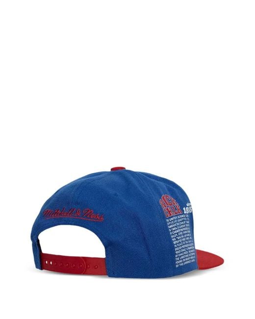 Mitchell & Ness Blue Ncaa Team Origins Baseball Cap for men