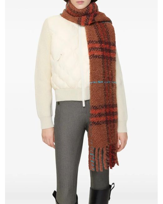 Sciarpa Bouclé di Burberry in Brown