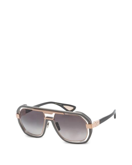 Bugatti Metallic Geometric-Frame Sunglasses for men