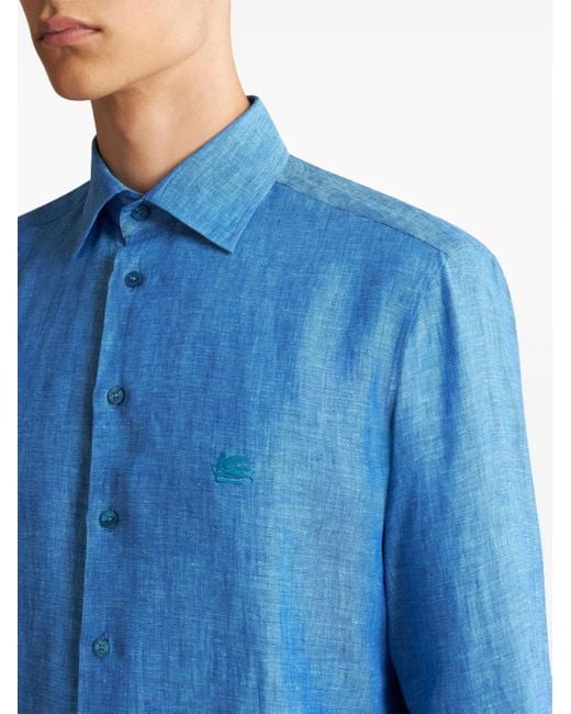 Etro Blue Shirts for men
