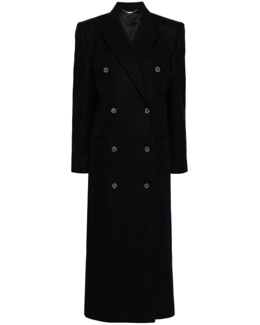 Cappotto doppiopetto di Magda Butrym in Black