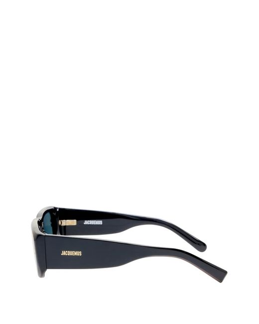 Jacquemus Black Rectangle-Frame Sunglasses