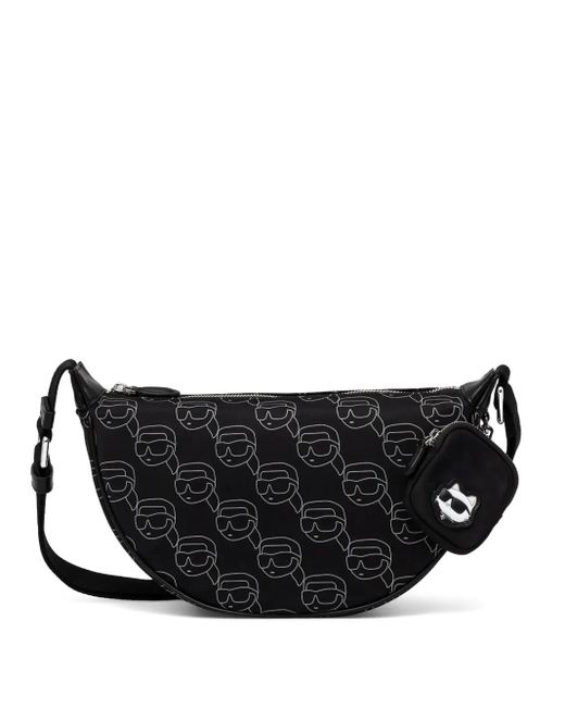 Karl Lagerfeld Black Kleine Ikon Tasche