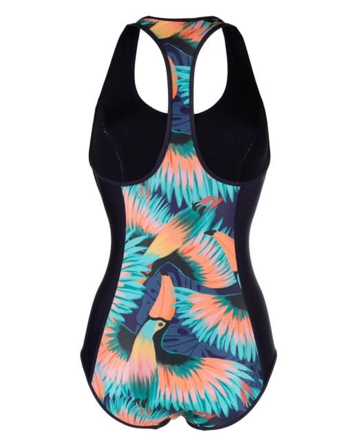 Duskii Badpak Met Logoprint in het Blue