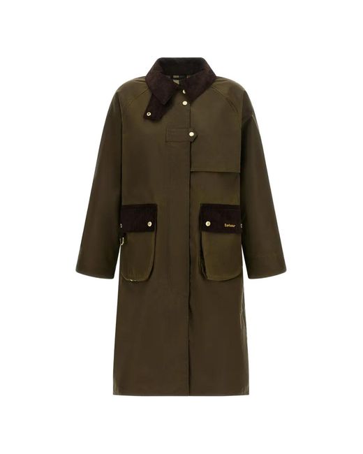 Barbour Green Kirklees Waxed Jacket
