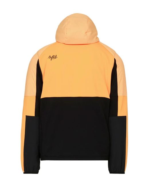 Aztech Mountain Fleece Jack in het Orange voor heren
