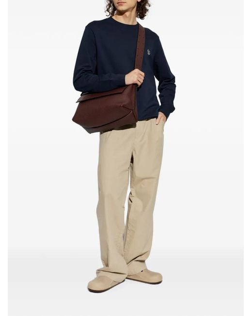 Paul Smith Blue Zebra-Patch Sweatshirt for men