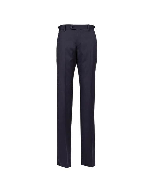 Al Duca D'aosta Blue Pantalon De Costume for men