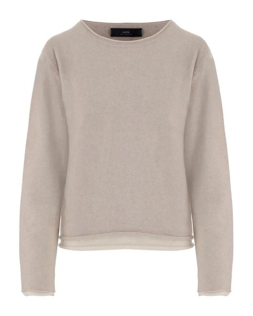 arch4 Natural Crew-Neck Sweater