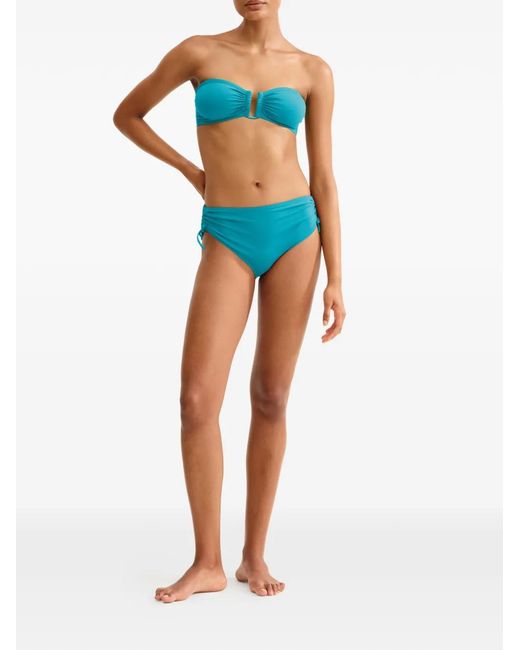 Eres Blue Sofia High Waisted Brief Bikini Bottom