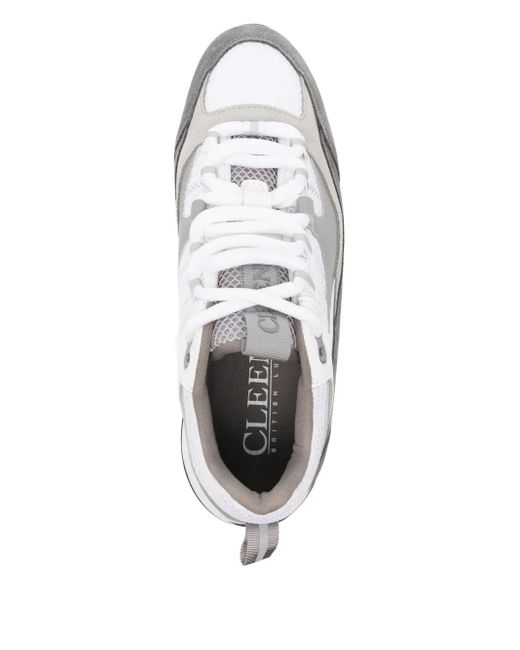 Cleens White Aero Runner Sneakers for men