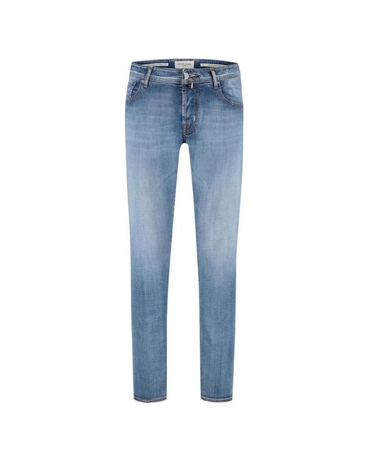 Jacob Cohen Blue Faded-Wash Denim Jeans for men