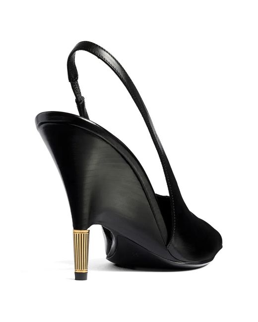 Khaite Black Bella Pumps