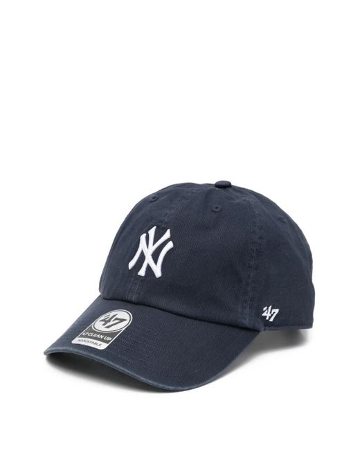 Sporty & Rich Blue X Yankees Baseball Cap