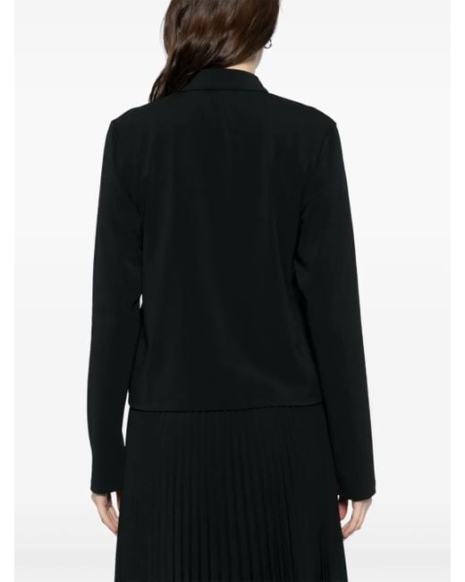 Agnes B. Black Press-Stud Fastening Jacket
