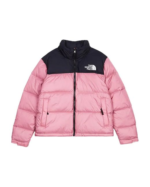 The North Face Pink 96 Nuptse Retro Puffer Jacket
