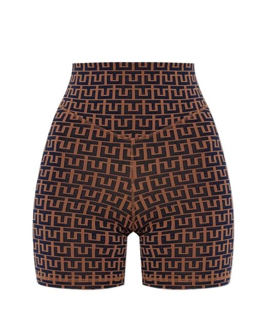 The Upside Brown Castilla Tu-Print Shorts
