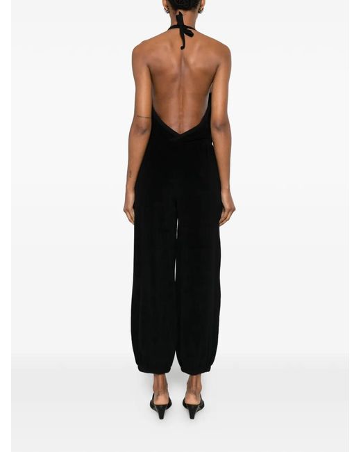 Suzie Kondi Black Anna Halterneck Jumpsuit