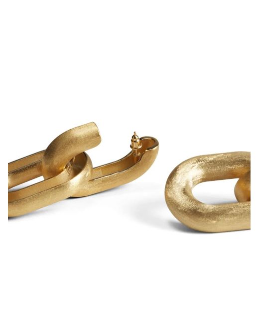 DSquared² Metallic Chained2 Earrings