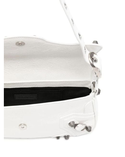 Balenciaga White Small Le Cagole Sling Shoulder Bag