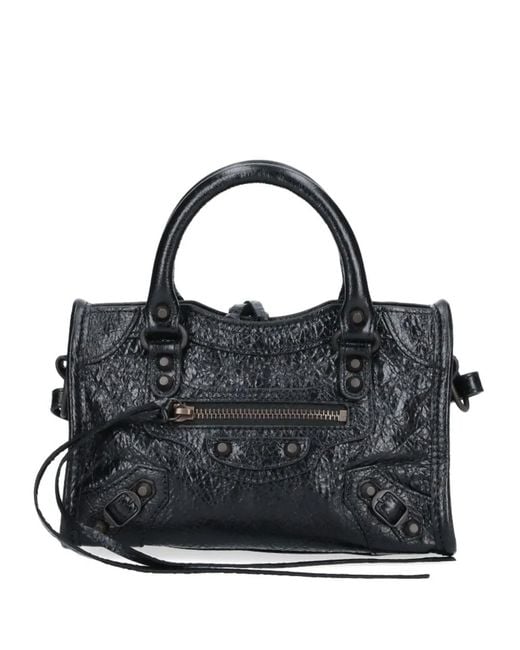 Balenciaga Black Mini Le City Tote Bag