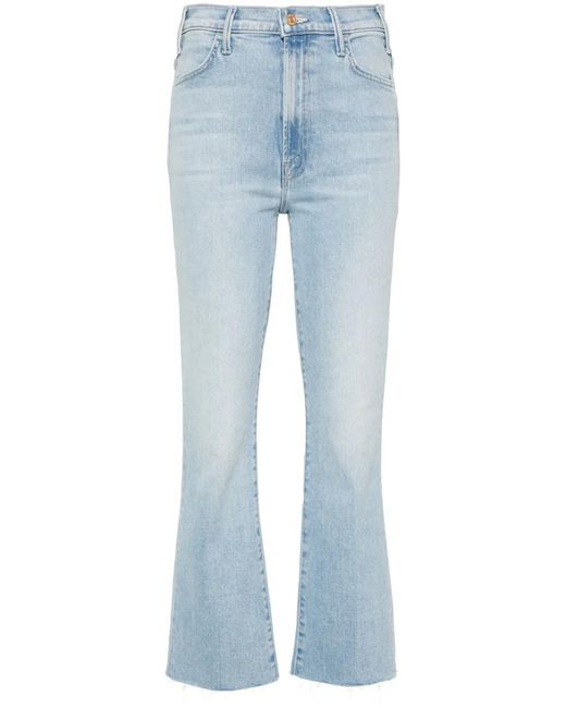 Mother Blue The Mid Rise Dazzler Ankle Jeans