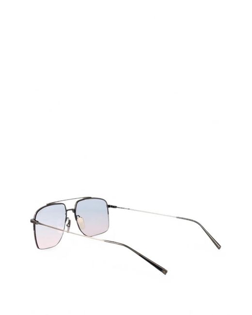 Dita Eyewear White Artoa.13 Geometric-Frame Sunglasses for men