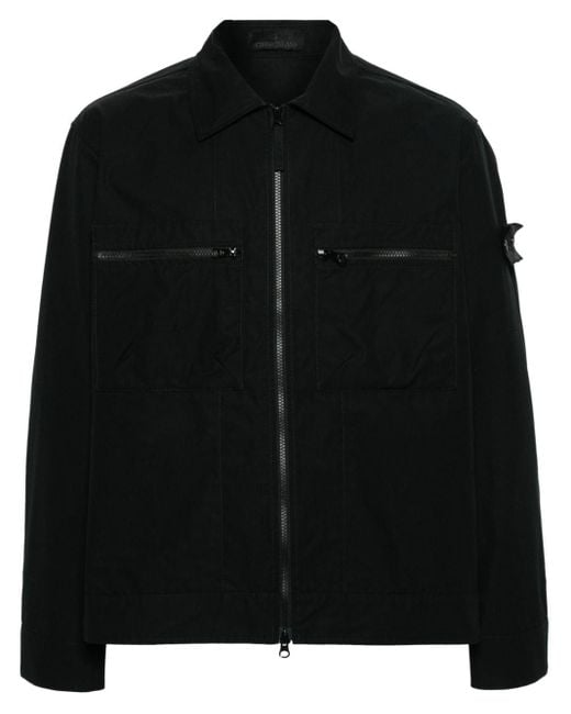 Stone Island Black Ghost Organic-cotton Jacket for men