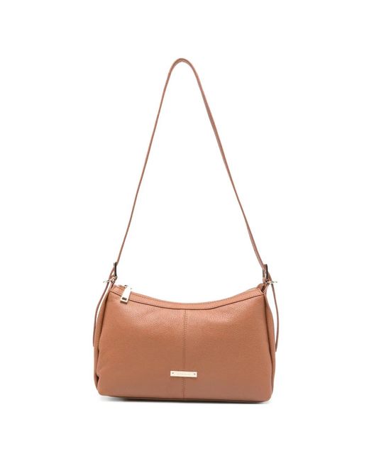 Cromia White Leather Shoulder Bag