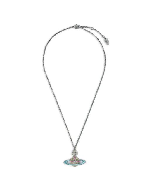 Vivienne Westwood Metallic Kika Orb-Detail Necklace