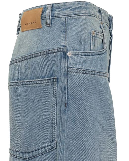 メンズ Isabel Marant Keren ワイドジーンズ Blue