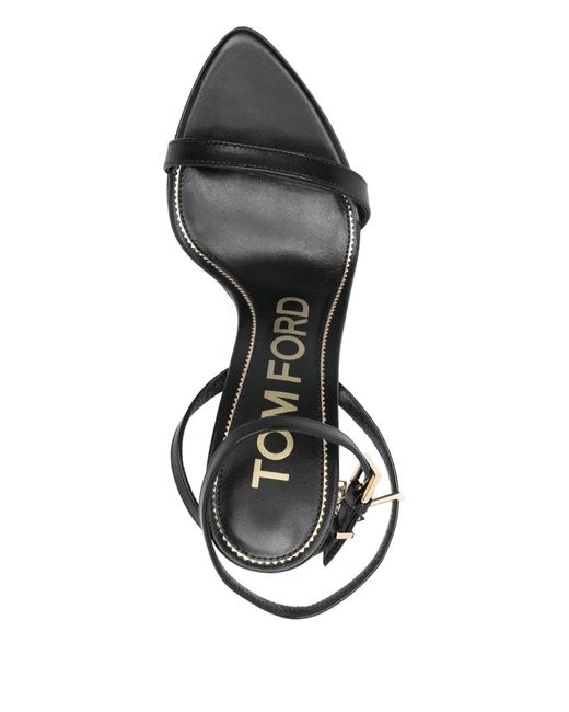 Tom Ford Black Flip-Flop Sandals