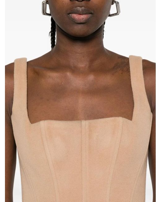 Vestiaire d'un Oiseau Libre カシミア コルセット White