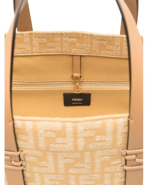 Fendi Natural Summer Tote Bag