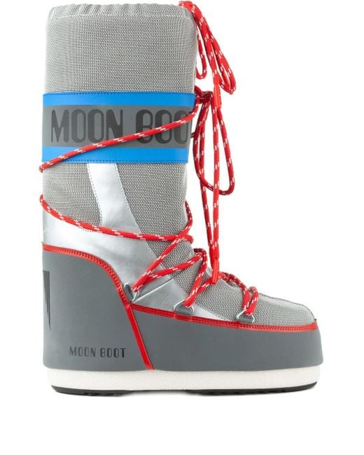 Moon Boot Blue Icon Snow Boots