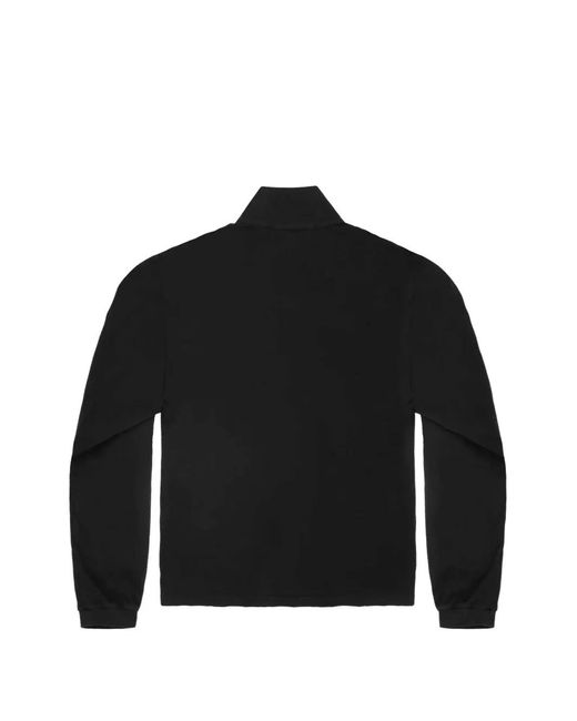 ALEXANDER DIGENOVA Black Pete Cut-Out Long Sleeve T-Shirt for men