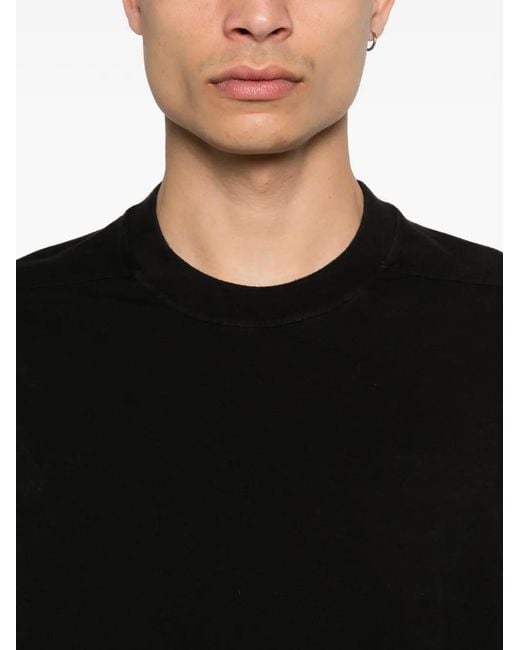 Rick Owens Black Long-Sleeve T-Shirt for men