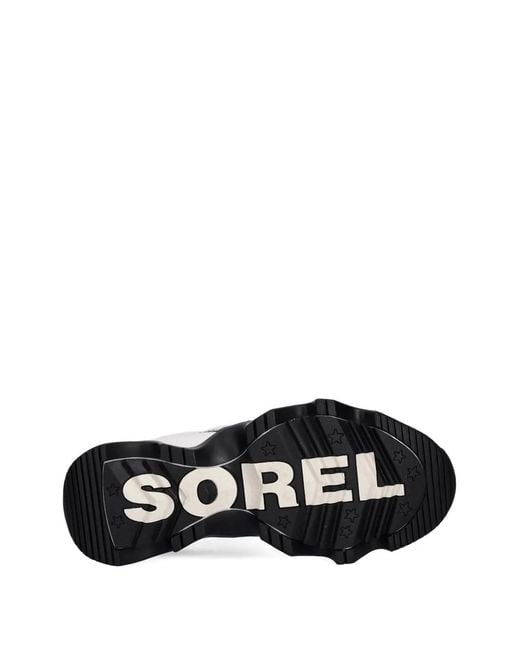 Sorel White Kinetic Impact Puffy Zip Waterproof Boot