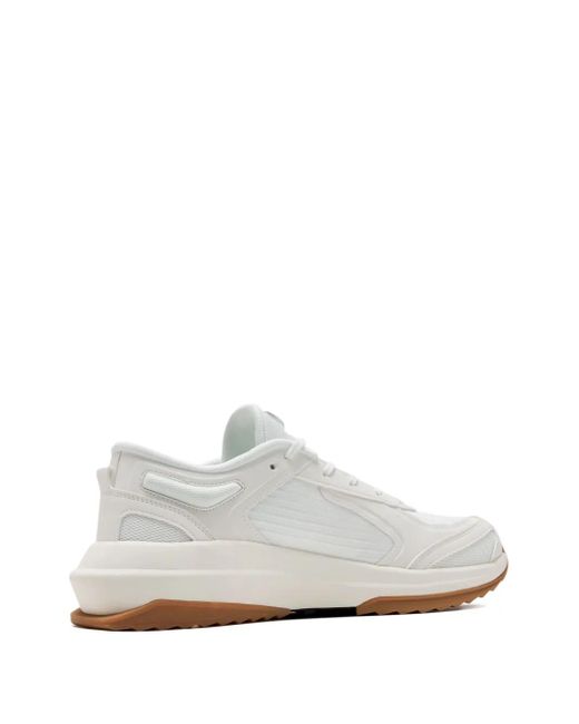 Athletic Propulsion Labs White Jogger Textured Lace-Up Sneakers for men