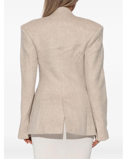 Entire studios Natural V-Neck Blazer