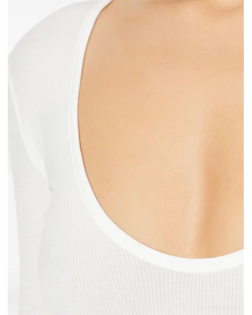 DIESEL White T-Bodyn Bodysuit