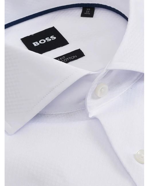 Boss White Hank Shirt for men