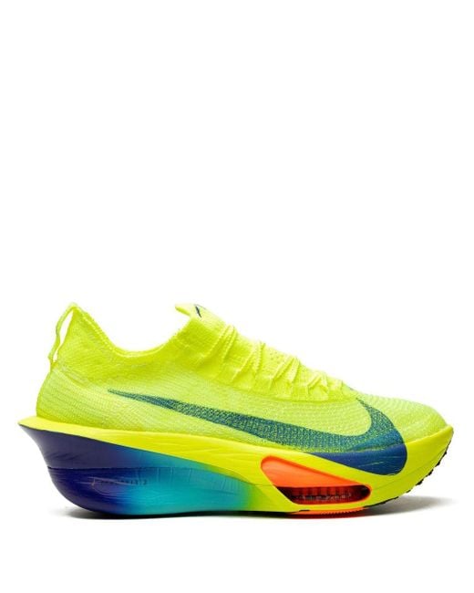 Nike ZoomX AlphaFly 3 "Volt" Sneakers in Yellow für Herren