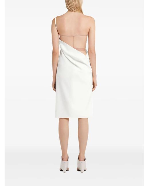 Courreges White Infinity Midi Dress